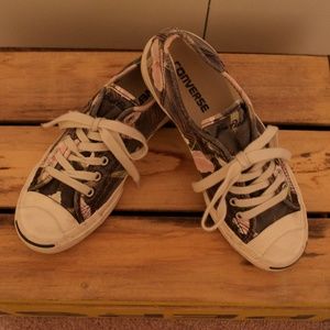 Jack Purcell Floral Sneakers Sz 7